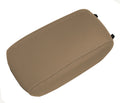 Console Lid Armrest Cover for Kia Sportage (2017–2020) Beige PVC Leather