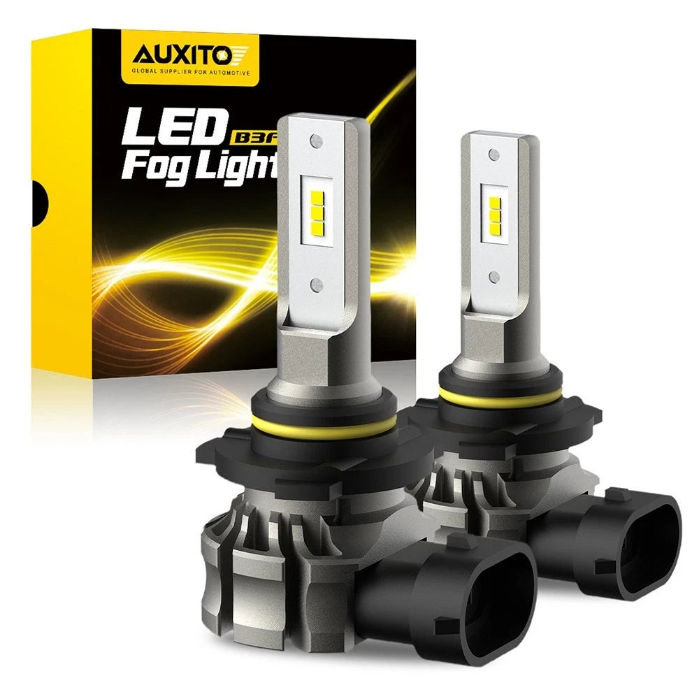 2X AUXITO 6500K LED Fog Light Bulbs 9050 9145 H10 for Ford F150 (EO)