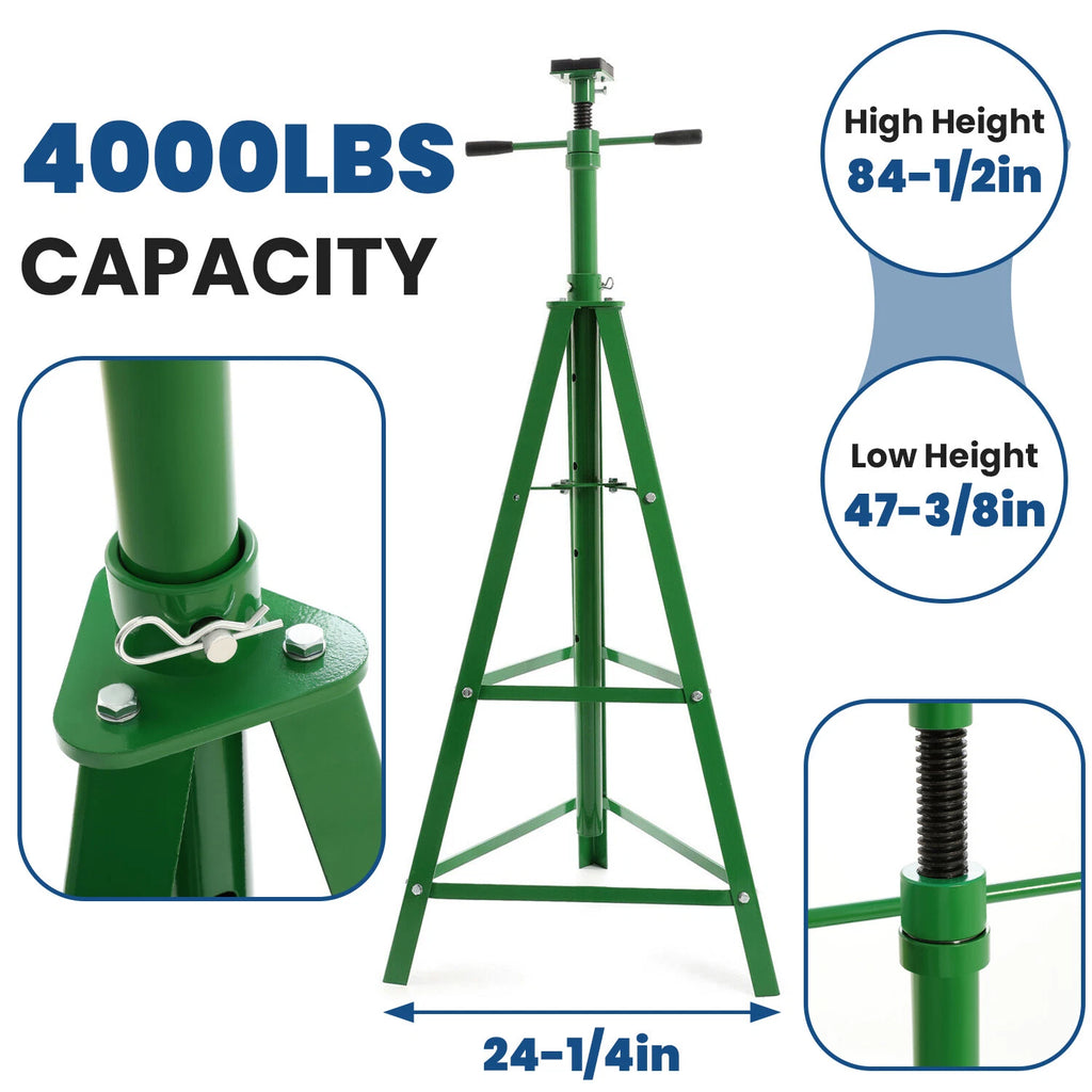 Under Hoist Jack Stand for Universal Use (4000lb Capacity)