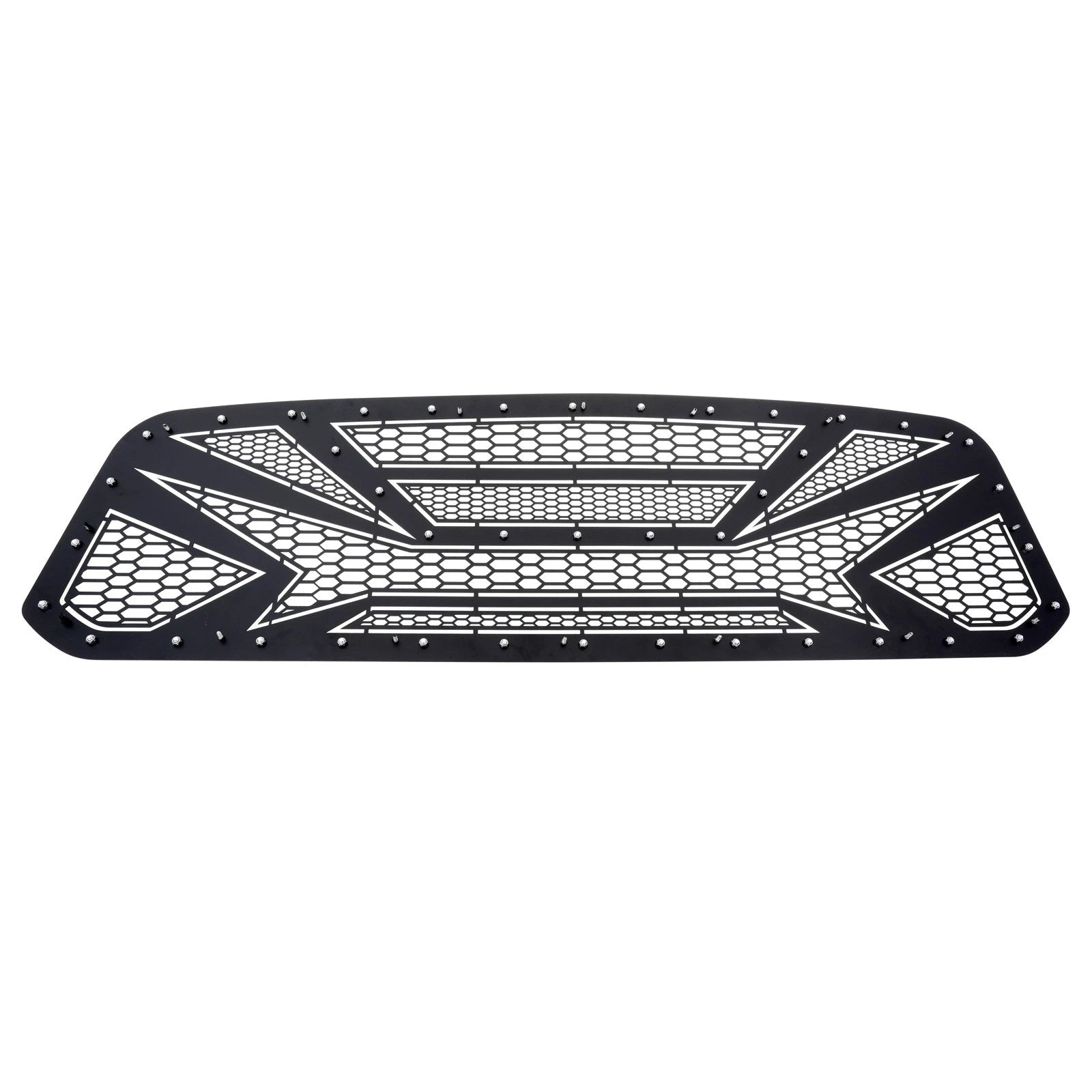 Upper Stainless Black Laser Cut Grille for Ram 1500 (2013-2021)