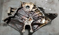 Timing Chain Cover for Jaguar X-Type 3.0L 2.5L V6 (2002–2008) 1X4E-6C08