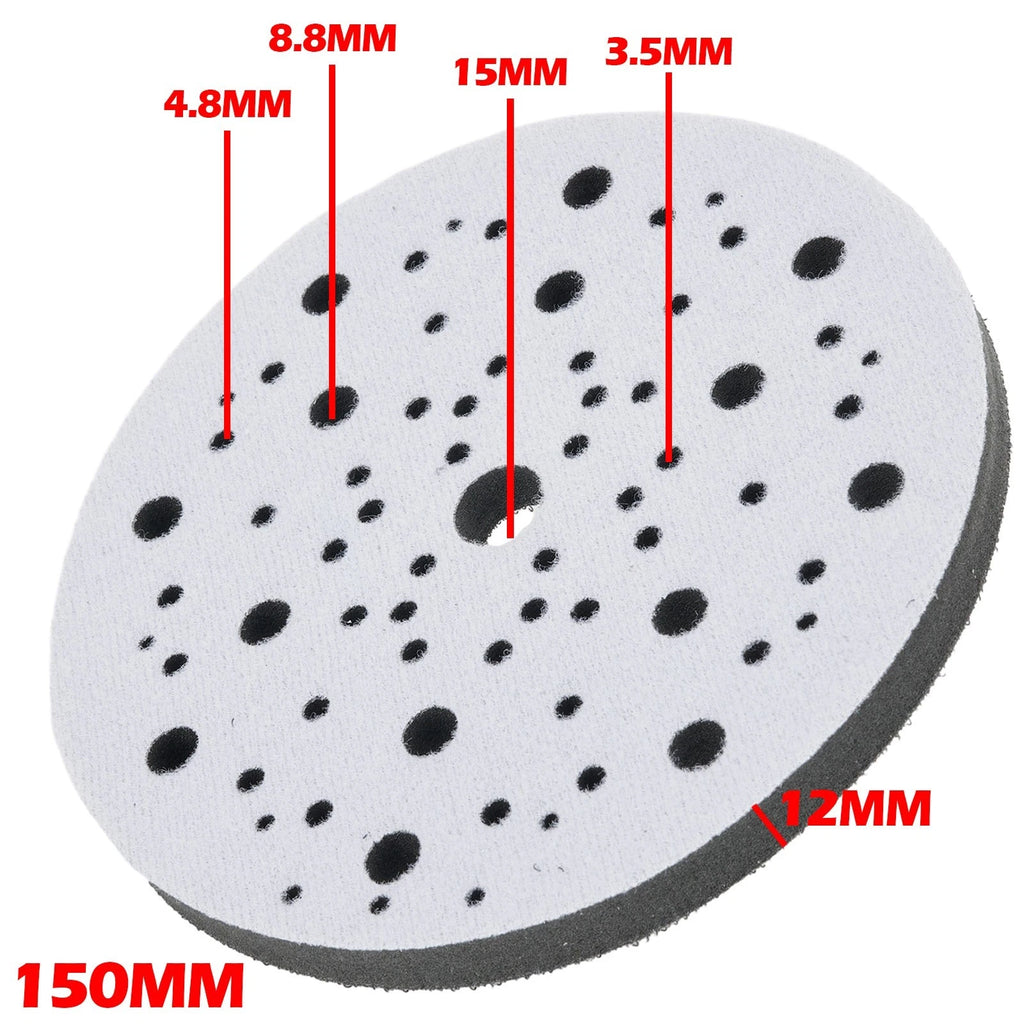 Polishing Pad Interface Pads for Power Tools (70 Holes)
