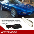 2X Switchback LED Front Bumper Signal Lights for Pontiac Firebird Trans Am (1993–1997)