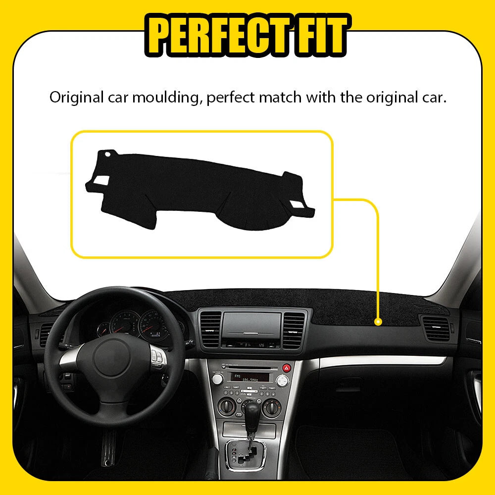 Dashboard Dash Mat Non-Slip Protector for Subaru Legacy Outback (2004–2009)