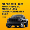Front License Plate Frame Tag Holder Mounting Bracket for Ford F-150 (2024–2025)