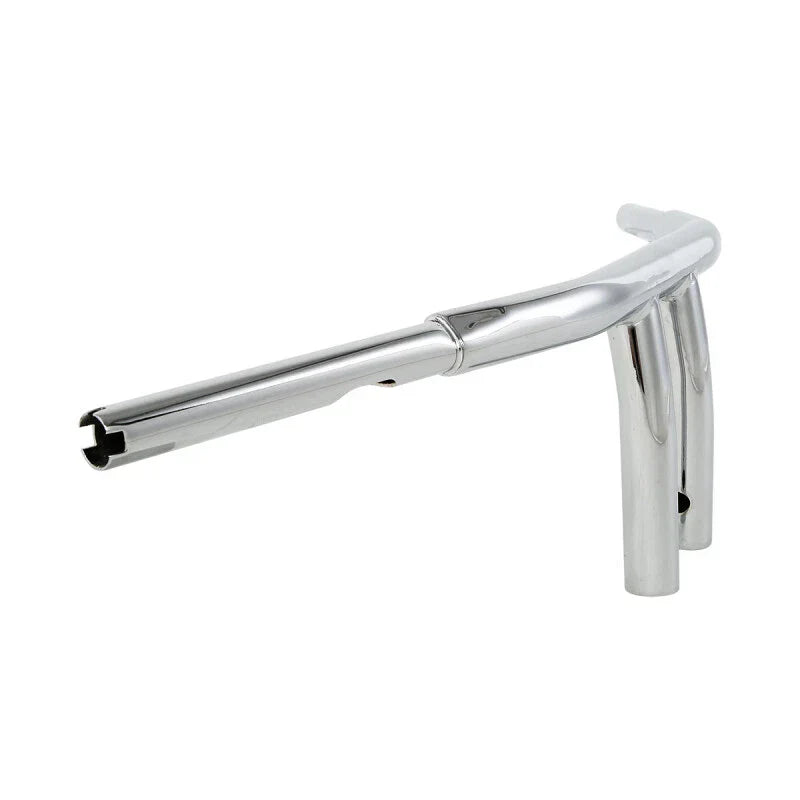 1-1/4" Fat Chrome 6" Rise T-Bars Handlebars for Harley Sportster, Dyna (2004-2023)