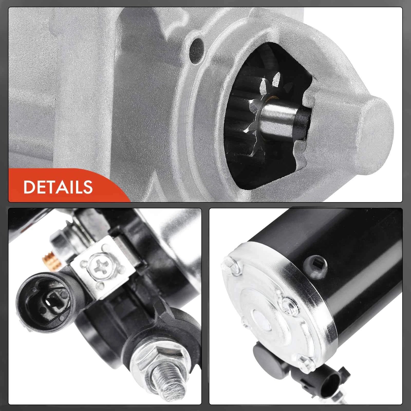 Starter for Chevy Silverado 1500, GMC Sierra 1500 (2014-2018)
