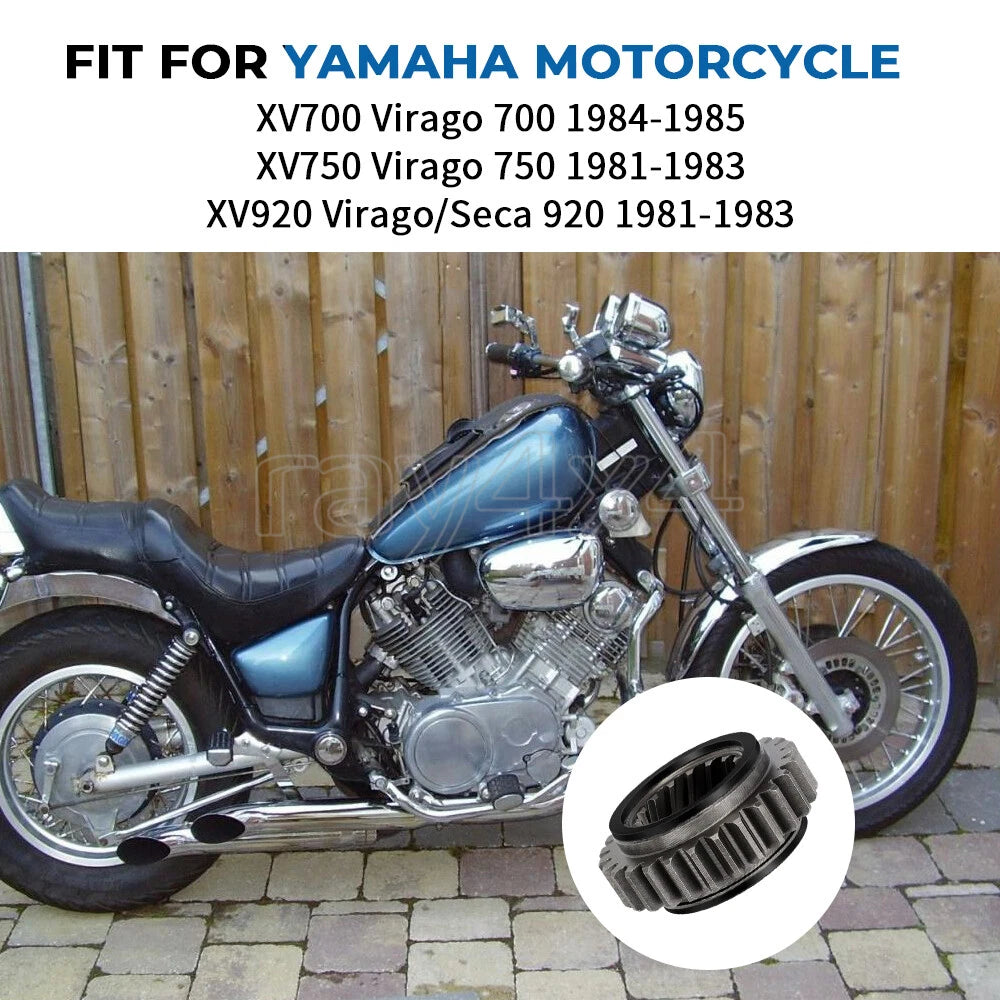 4X Starter Motor Gear for Yamaha Midnight Virago 920 XV920M (1981–1983)