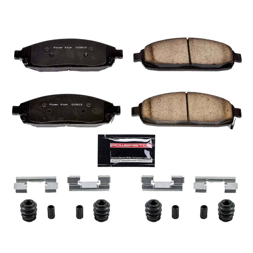 Set of 2 Powerstop Z23 Brake Pads for Jeep Commander (2006–2010)