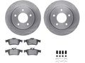 Rear Brake Pad and Rotor Kit for Mazda 3 (2004–2005) WN149ZK