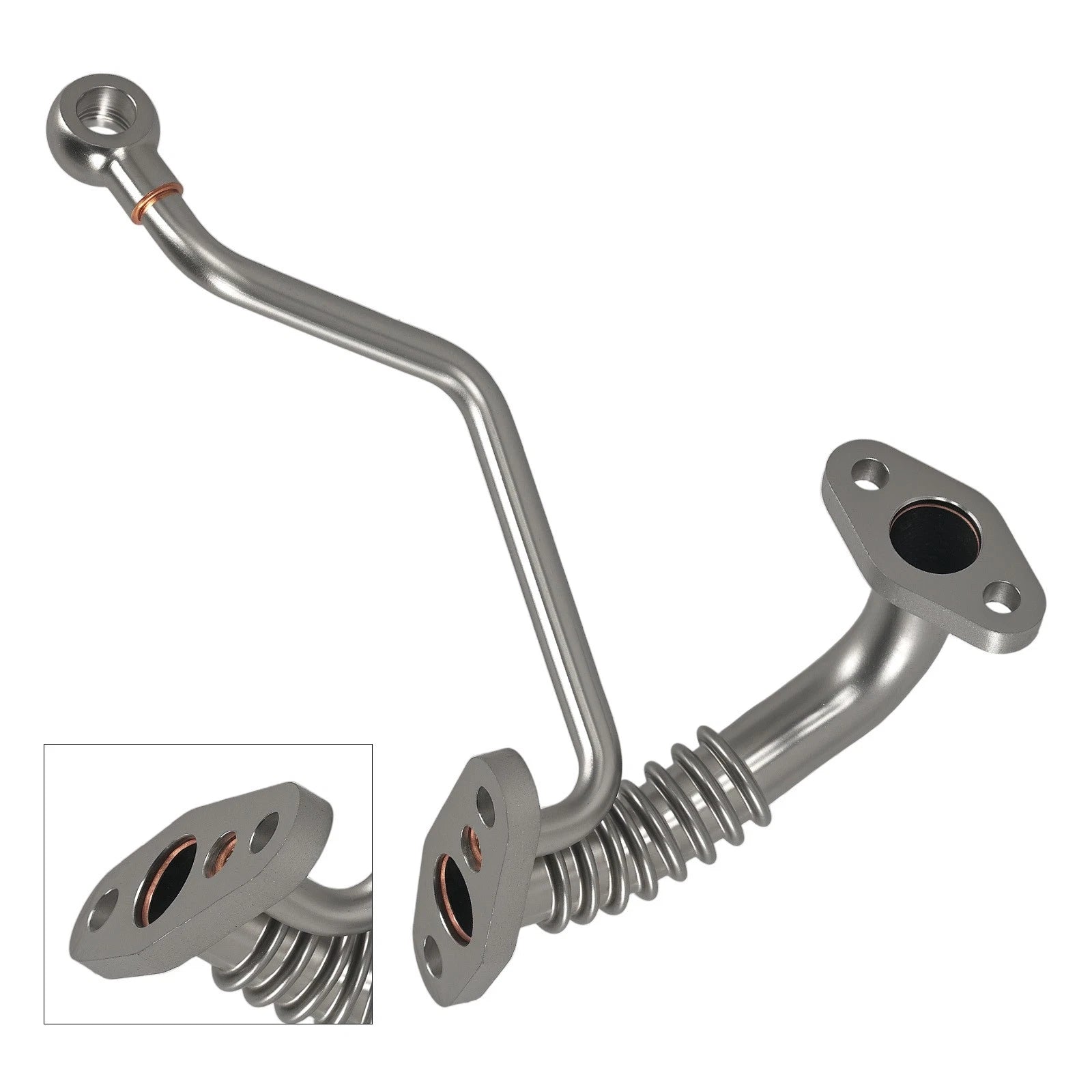 Turbocharger Oil Feed Tube Line for Toyota Land Cruiser KZJ73 KZJ77 (1990–1999)