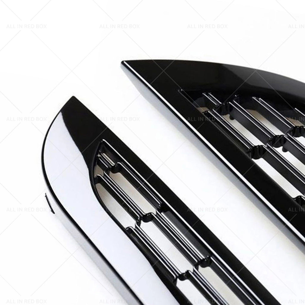 2X Honeycomb Mesh Front Grill for Mini Cooper R50 R52 R53 (2002–2006)