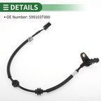 ABS Wheel Speed Sensor No. 599103T000 for Kia K900 (2015–2017) Rear Left