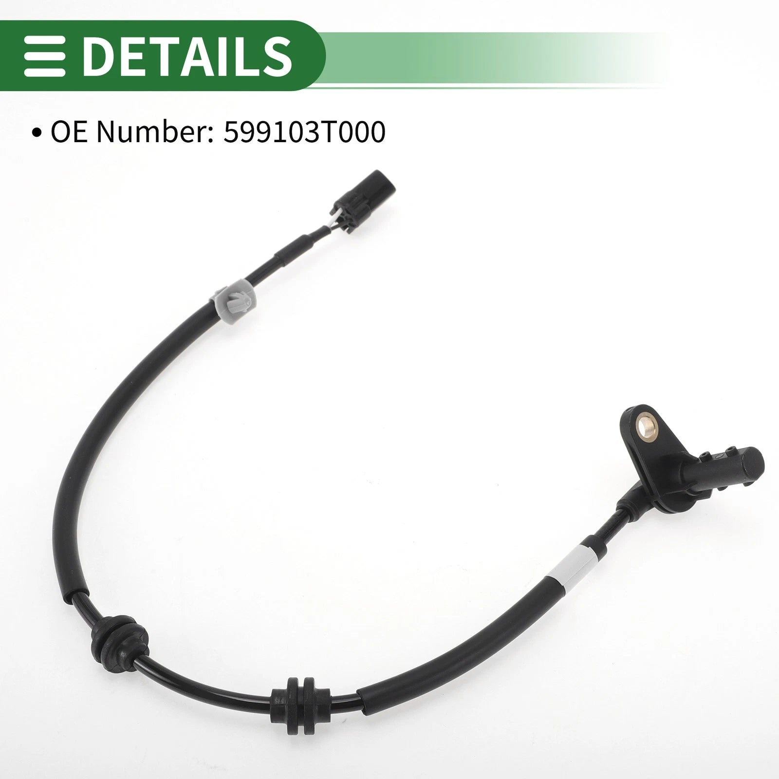ABS Wheel Speed Sensor No. 599103T000 for Kia K900 (2015–2017) Rear Left