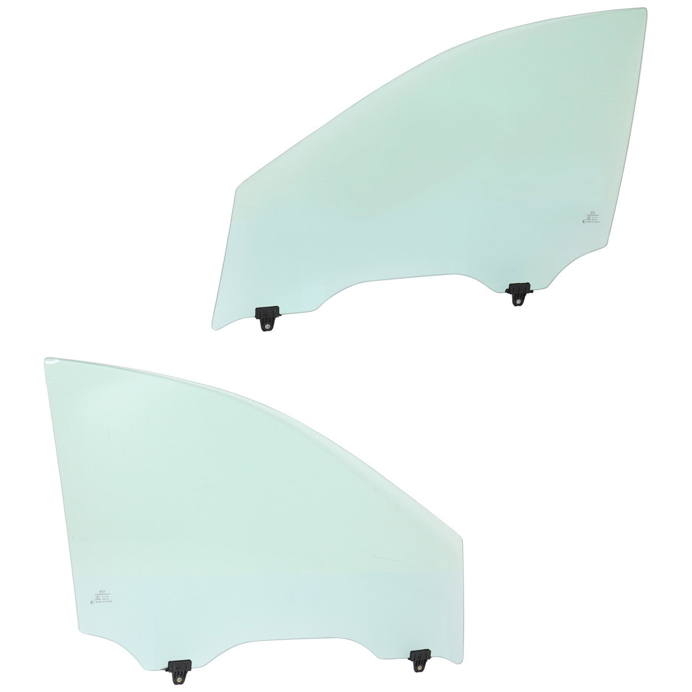Set of 2 Front Door Glasses for QX60