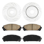 Front Drilled Slotted Rotors for Lexus RX 350 (2010–2015)