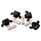 Rotatable Barb Elbow and Straight Swivel Adapters for Easy Installation