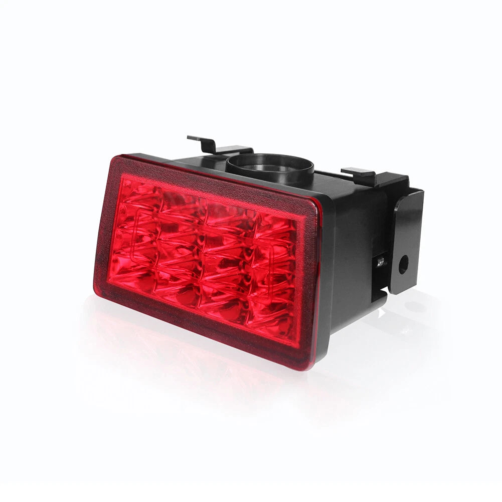 Set of 2 Red Lens F1 Style Strobe LED Rear Fog Brake Tail Lights for Subaru WRX STi (2015–2021)