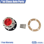 2PC Locking Hubs for International Harvester Jeep CJ (1971–1980) 27 Splines