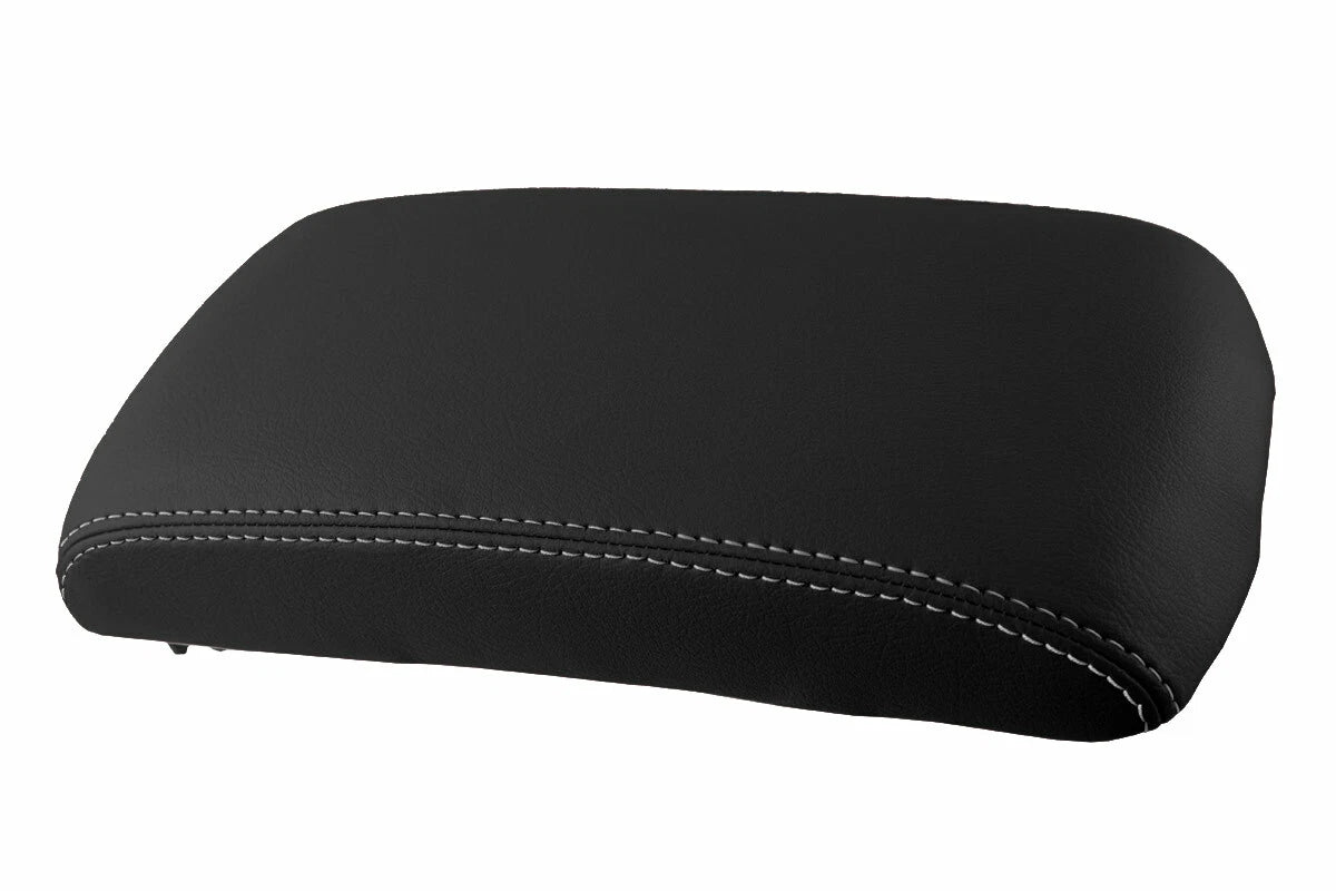 Console Lid Pull Over Cover for Nissan Rogue (2008–2013) Gray Stitch