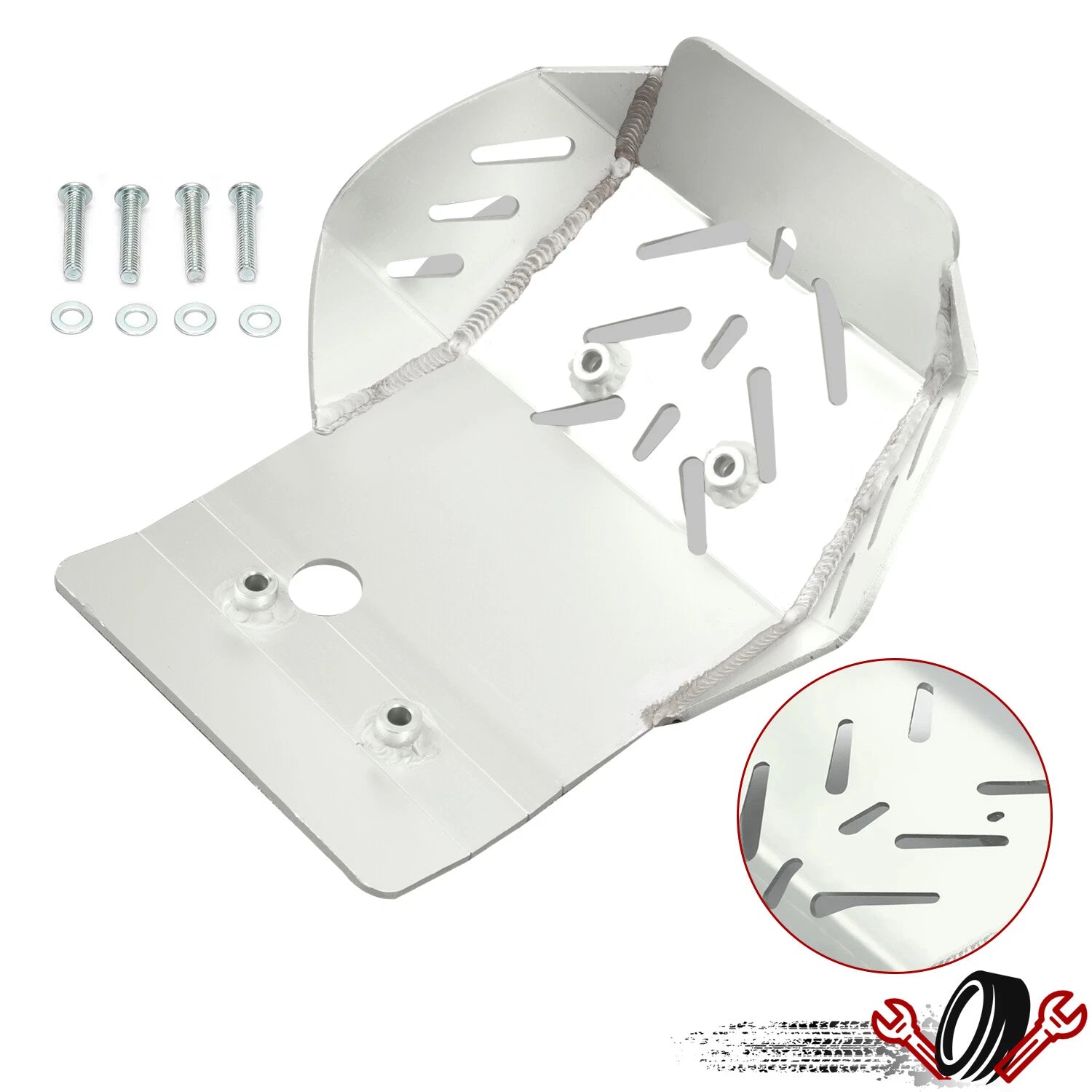 Aluminum Skid Plate for Yamaha XT250 (2008–2025)