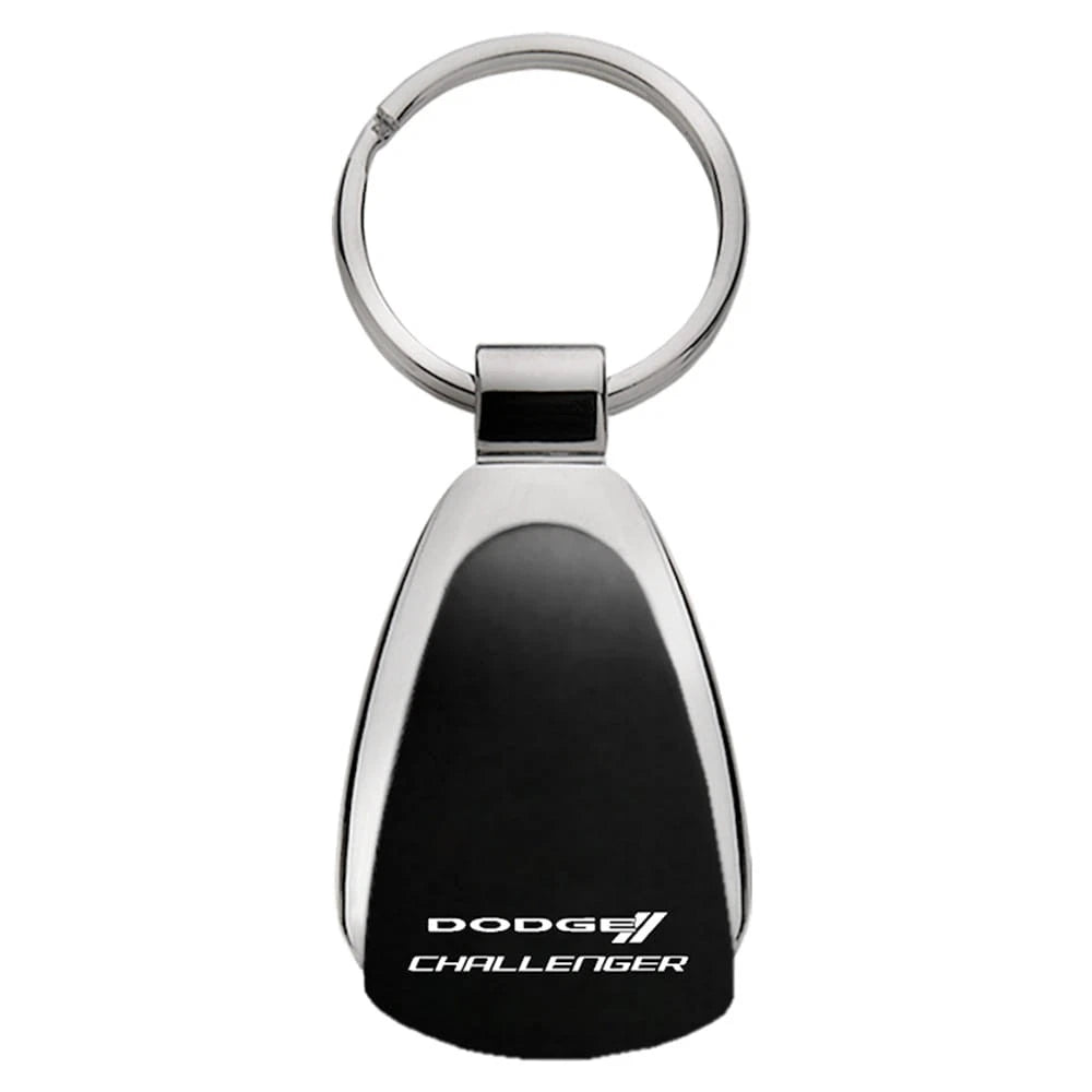 Black Teardrop Keychain - Officially Licensed for Dodge Challenger