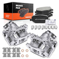 Set of 6 Rear Brake Calipers with Brake Pads for Ford Explorer (2015–2019)