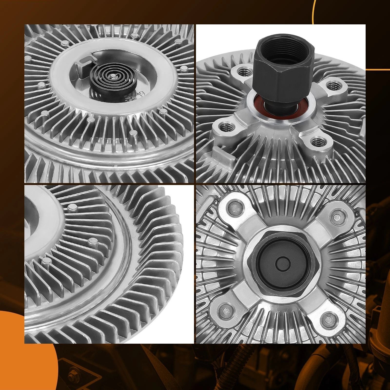 Cooling Fan Clutch for Chevy Avalanche/Silverado/Suburban (2001–2013)