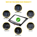 Touch Screen Display for Cadillac ATS CTS SRX XTS CUE (2013–2017) + Tool