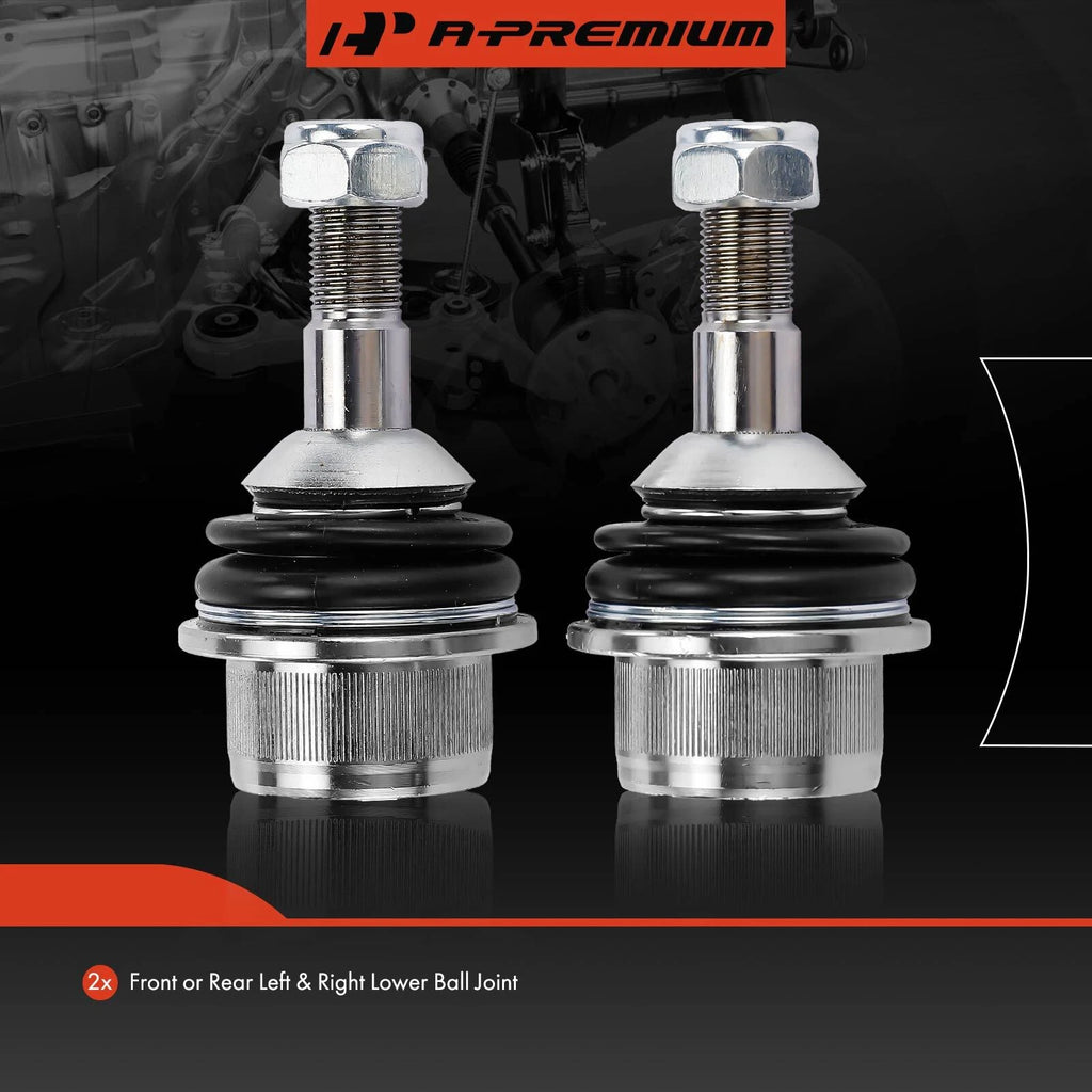 2X Lower Side Ball Joint for Dodge Durango Jeep WK WK2 (2004-2023)