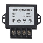 24V to 12V Power Adapter (36W) with High-Temperature Shutdown