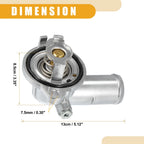 Coolant Thermostat Housing Assembly No. 5184651AG for Dodge Durango (2011–2015)
