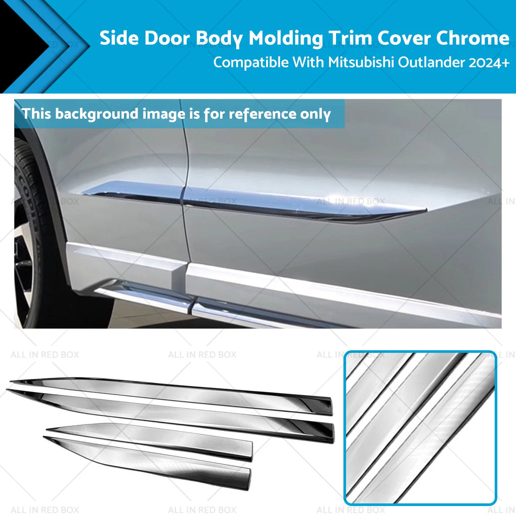 Chrome Side Door Body Molding Trim for Mitsubishi Outlander (2024–2024)