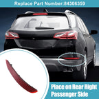 Right Side Rear Bumper Reflective Strip 84306359 for Chevrolet Equinox (2018–2022)
