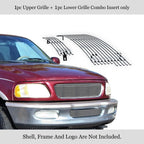 Chrome Billet Grille Combo for Ford Expedition F-150 4WD (1997–1998)