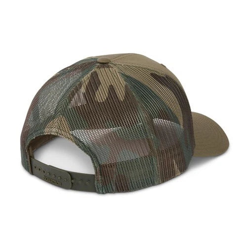 Camo Printed Mesh Snapback Hat for Kenworth Trucks (Fits All Models)