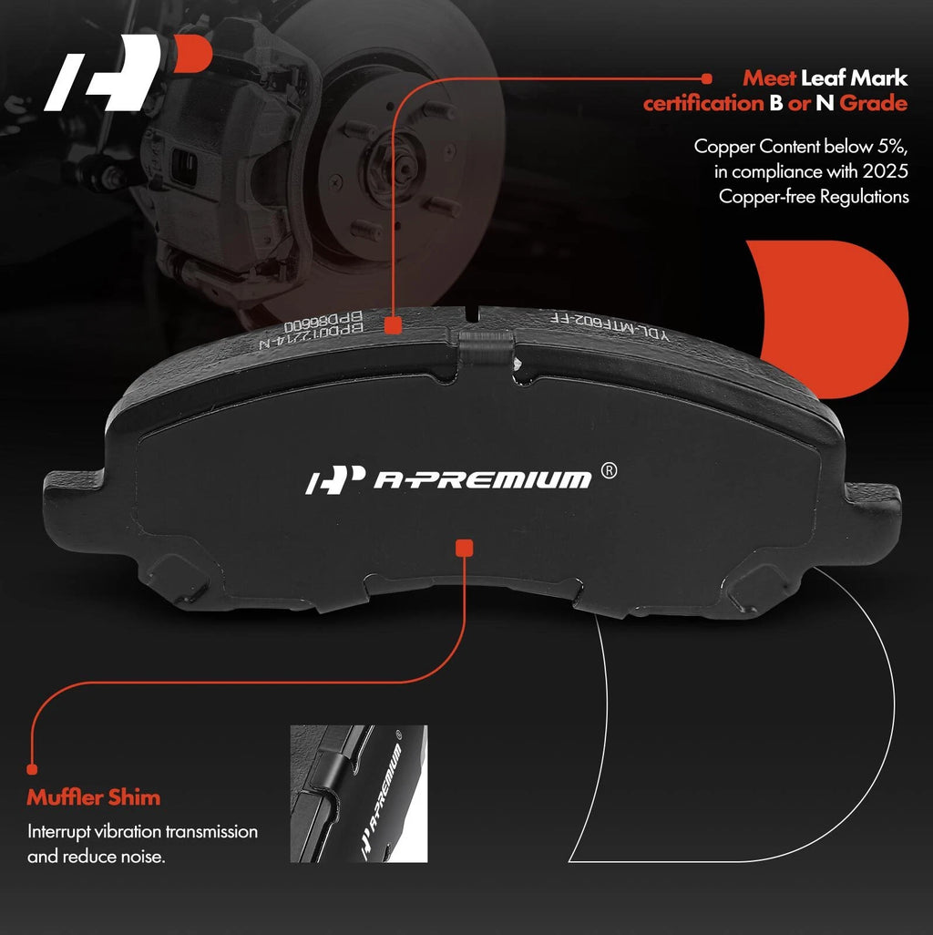 Pair Front Rotors & Brake Pads with Calipers for Mitsubishi Lancer