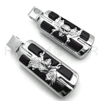 Pirate Skull Footpegs for Honda Stateline Shadow VLX VTX1300C VTX1800C VTX1800F