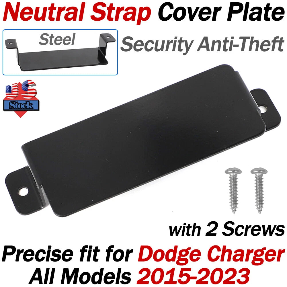Neutral Strap Cover Plate for Dodge Charger (2015–2023)