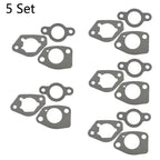 Set of 5 Carburetor Gasket Kit for Honda GX390 GX340 (11HP 13HP)