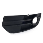 1x Black Front Lower Bumper Grille Cover with Fog Lamp Hole for Audi Q5 (2009–2012)