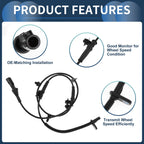 ABS Wheel Speed Sensor No.DT4Z2C204AB for Ford Edge (2007–2012) Front Right