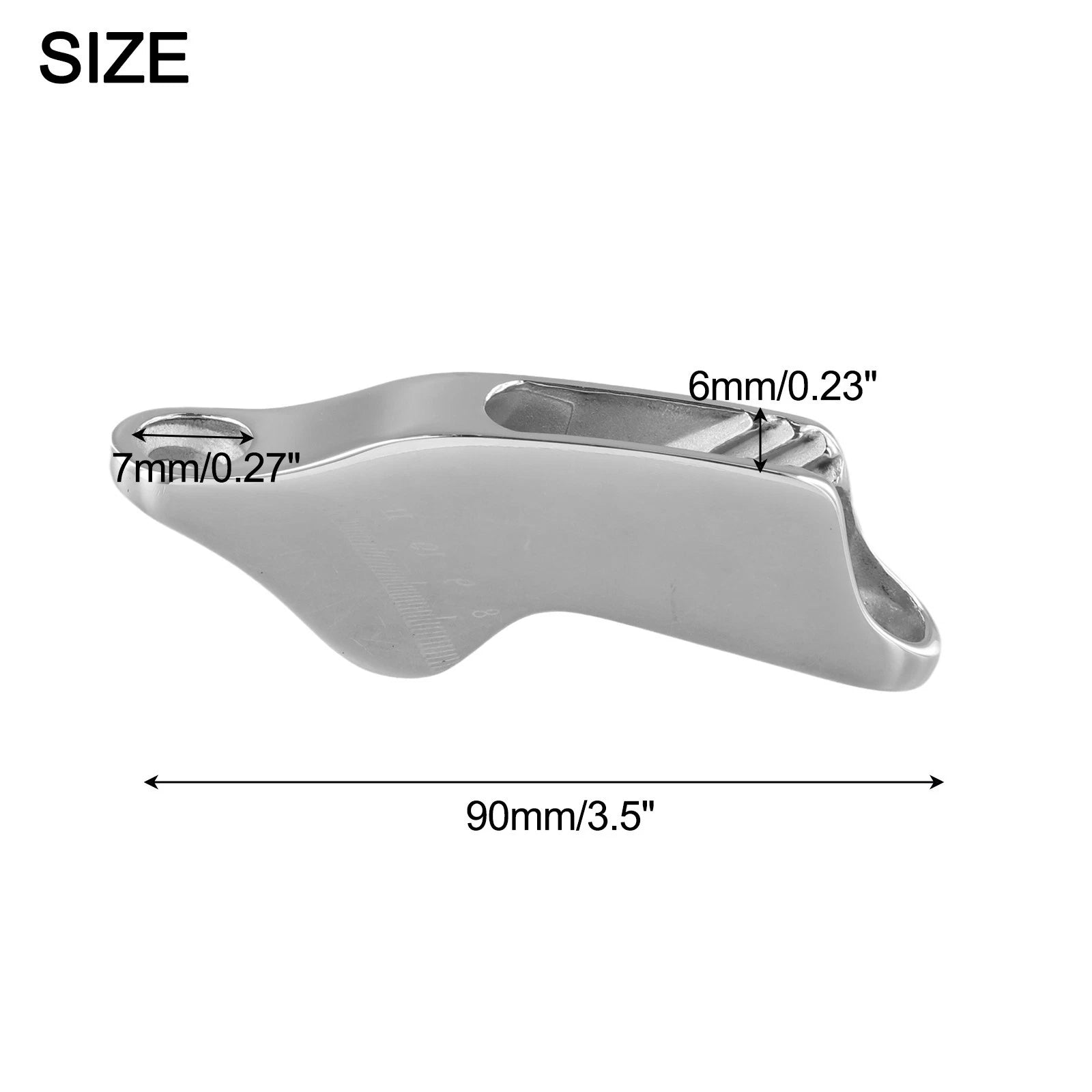 316 Stainless Steel Rope Clamp for Marine Applications (2010–2023)