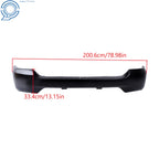 Front Bumper Face Bar for Chevrolet Silverado 1500 (2016-2018) Black