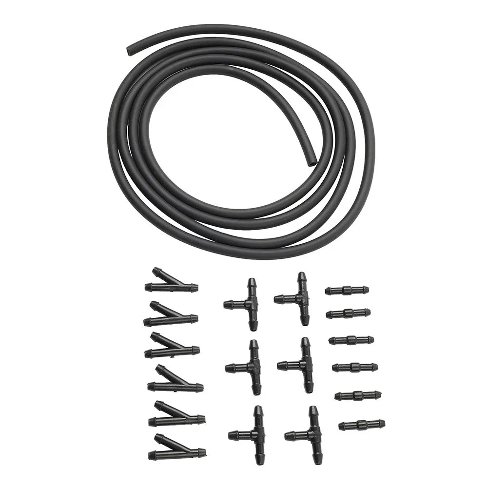 Universal 2M Windshield Washer Fluid Hose with Connector