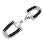Chrome Footpeg Pegs for Harley Touring Road Street Glide