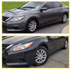 Fog Light Covers for Nissan Altima (2016–2018) - Driver Left Side, Black