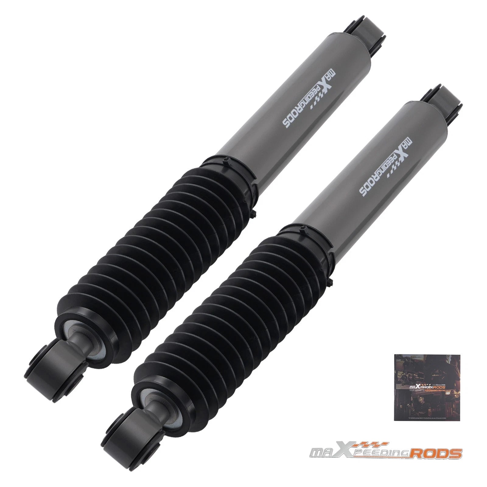 2X Rear Lowering Shock Absorber Kit for Ford F150 2WD 4WD (2015–2020) 4-6"