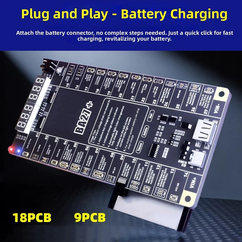 BA27+ Battery Activation Board for Repair (Multiple I/O Interfaces)