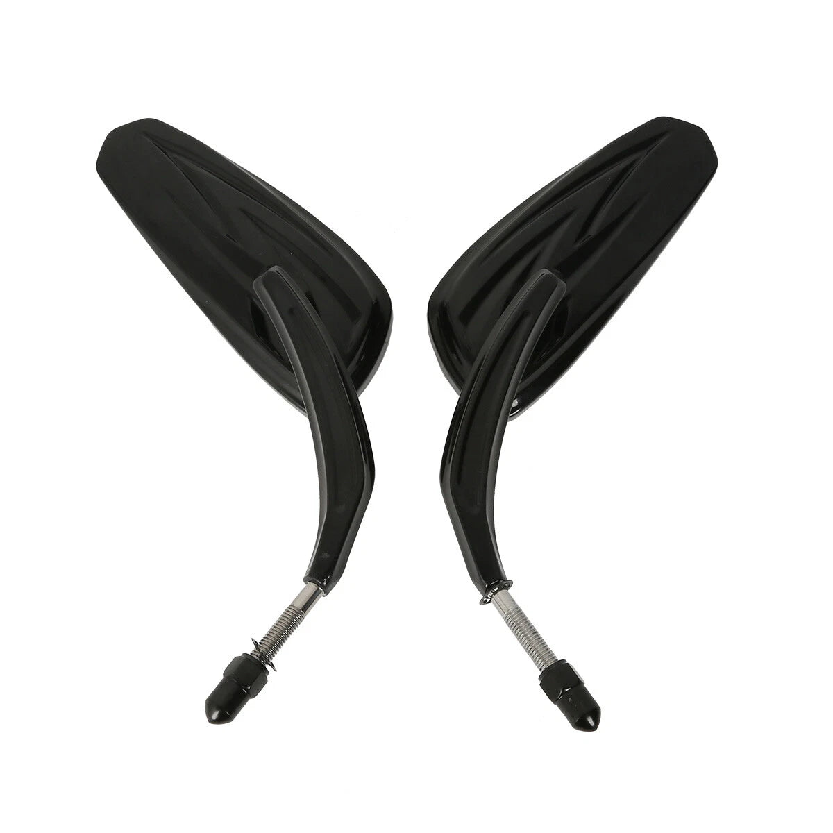 8mm Rear View Mirrors for Harley Sportster XL, Softail, Touring